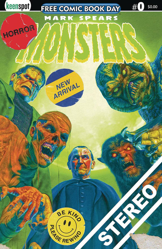 FCBD 2025 KEENSPOT MARK SPEARS MONSTERS #0