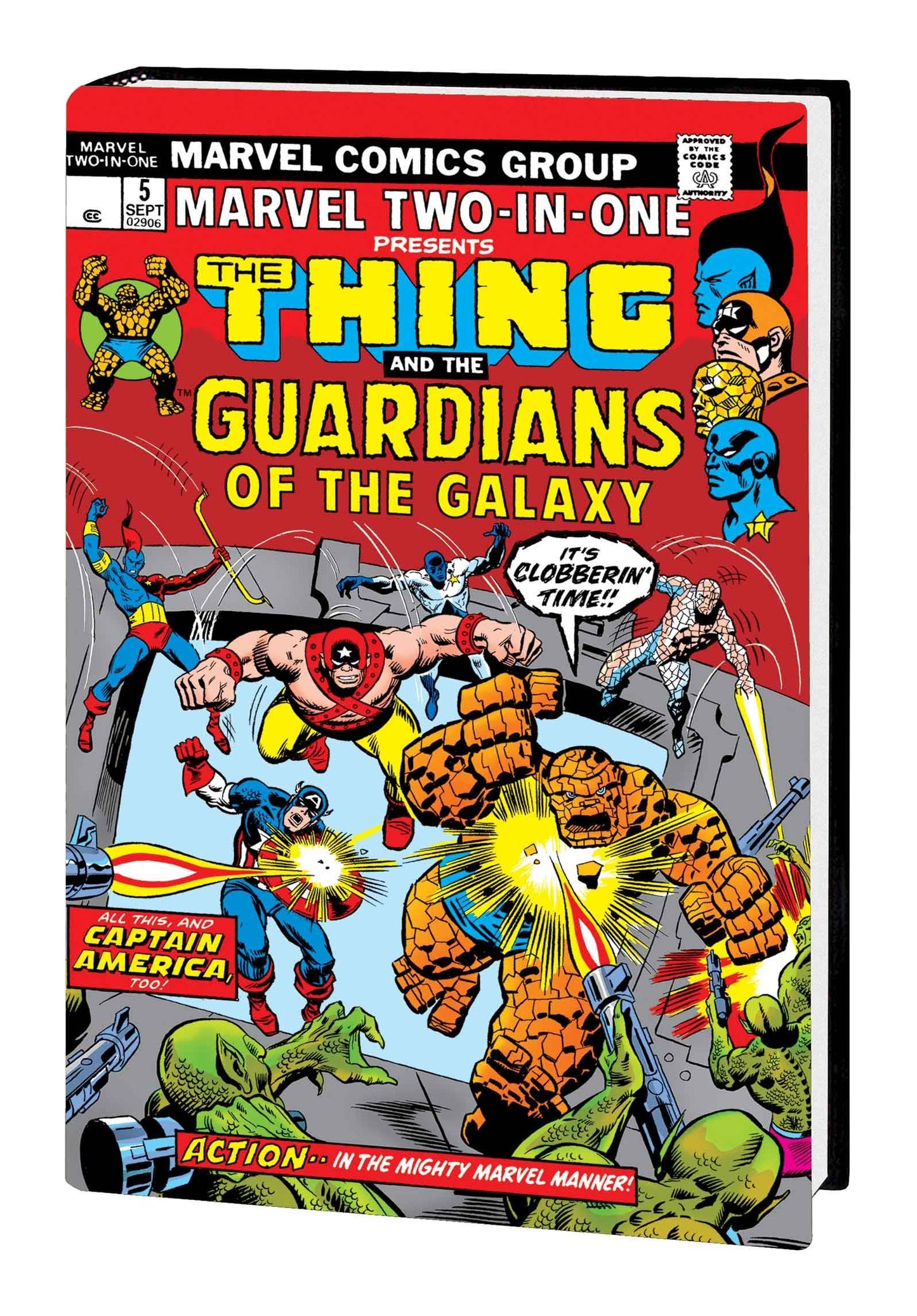 MARVEL TWO-IN-ONE OMNIBUS HC VOL 01 DM VAR