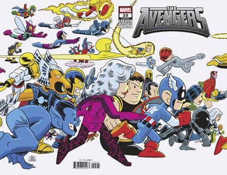 AVENGERS #25 CHRIS GIARRUSSO MARVEL UNIVERSE CONNECT VAR B