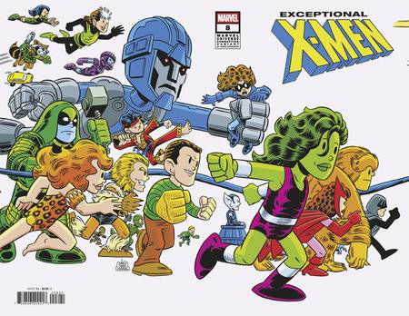 EXCEPTIONAL X-MEN #8 GIARRUSSO MARVEL UNIVERSE CONNECT VAR K