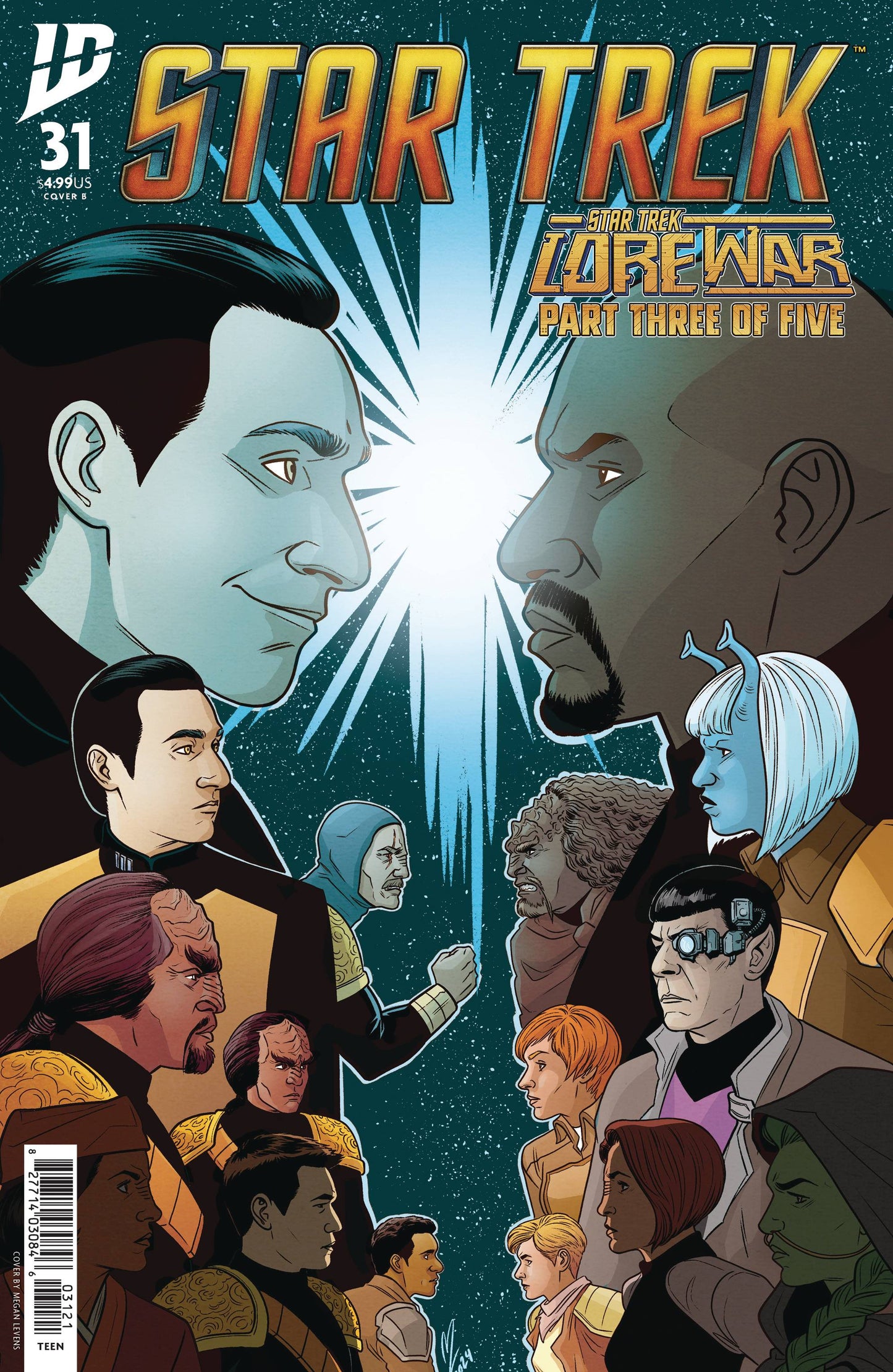 STAR TREK #31 CVR B LEVENS