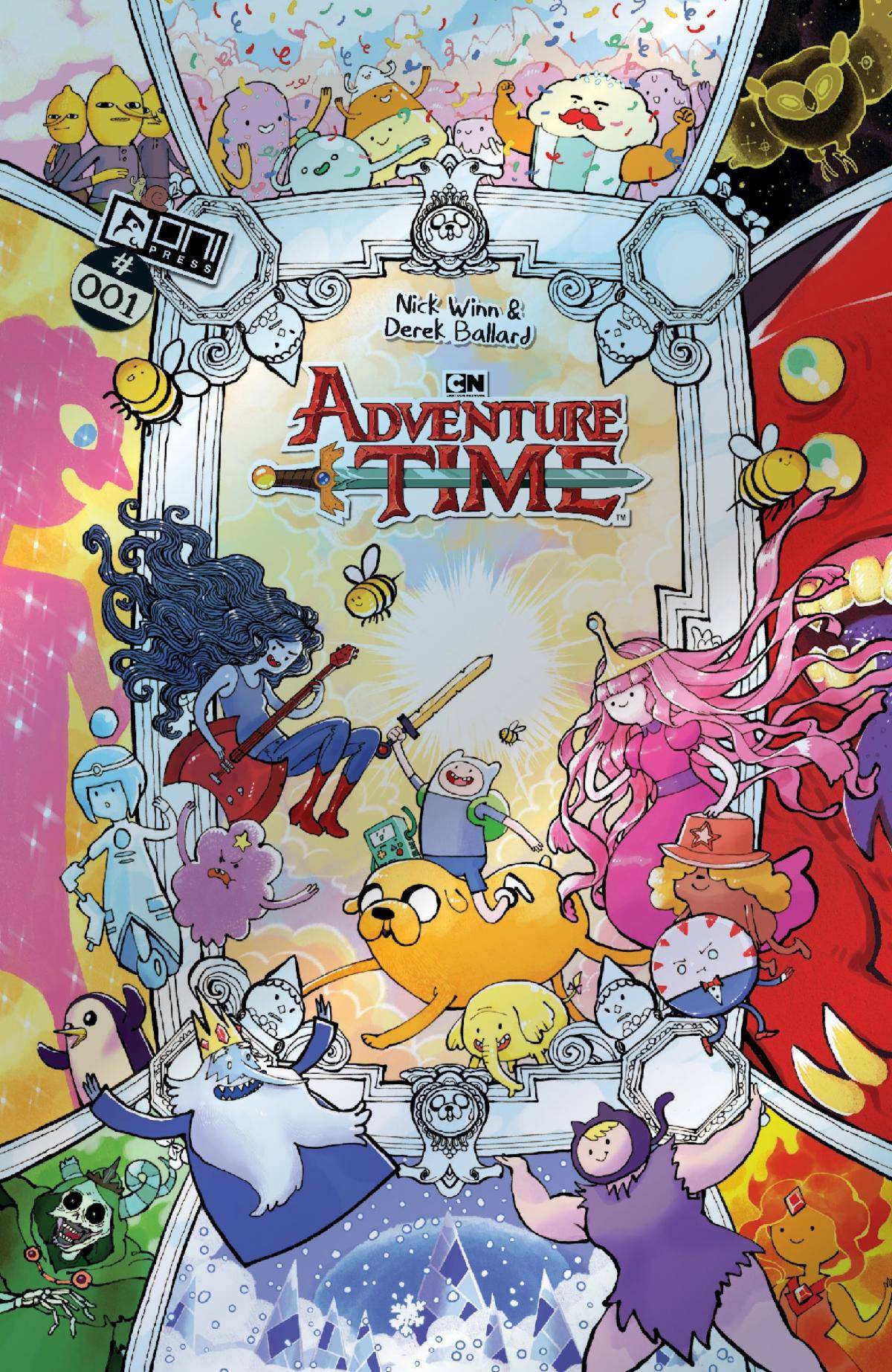 ADVENTURE TIME (2025) #1 CVR H TRUNG LE NGUYEN SILVER FOIL