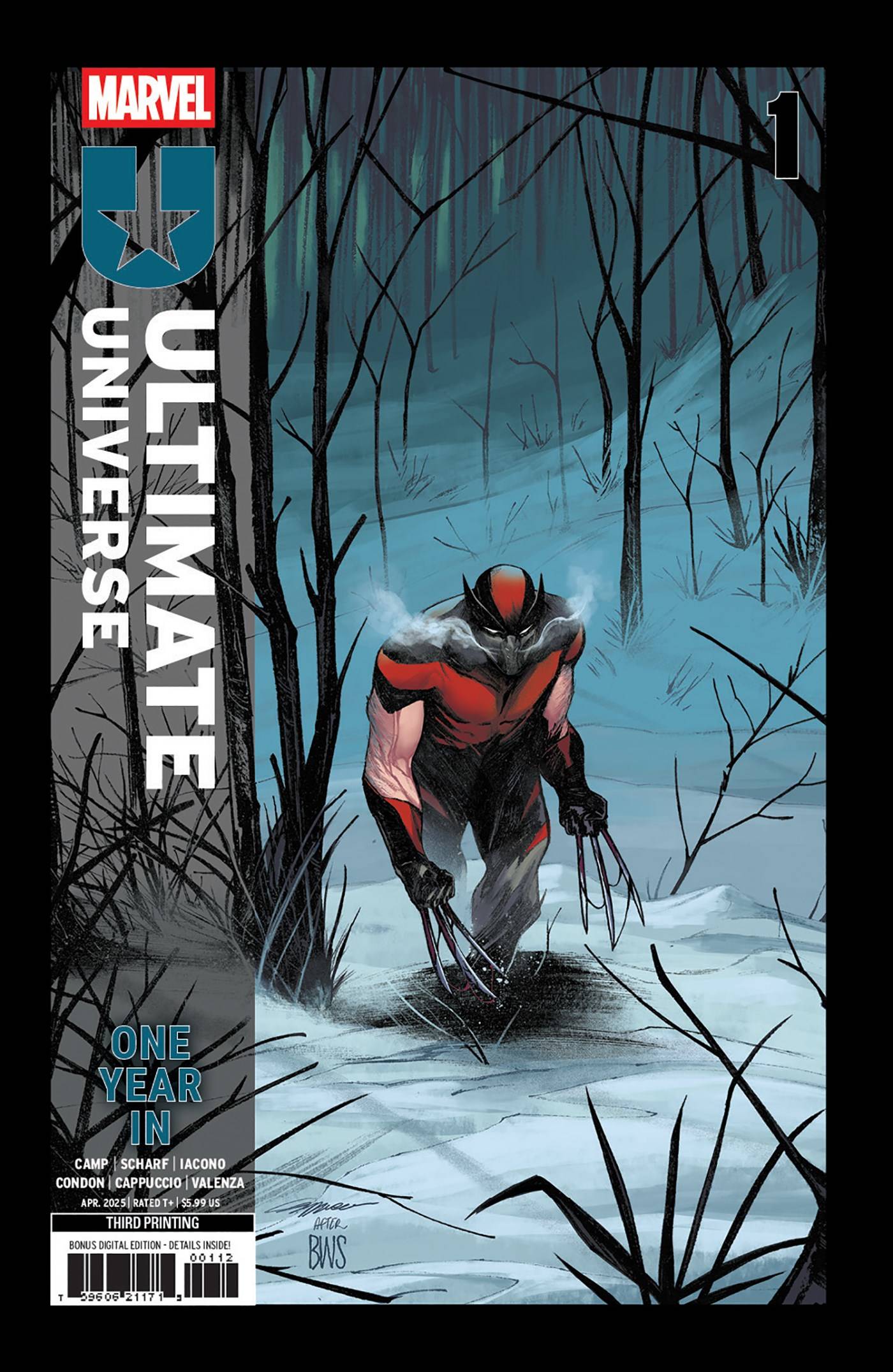 ULTIMATE UNIVERSE ONE YEAR IN #1 3RD PTG CAPPUCCIO VAR