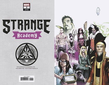 STRANGE ACADEMY #2 UNKNOWN COMICS EXCLUSIVE 3RD PTG VIRGIN VAR (09/09/2020)