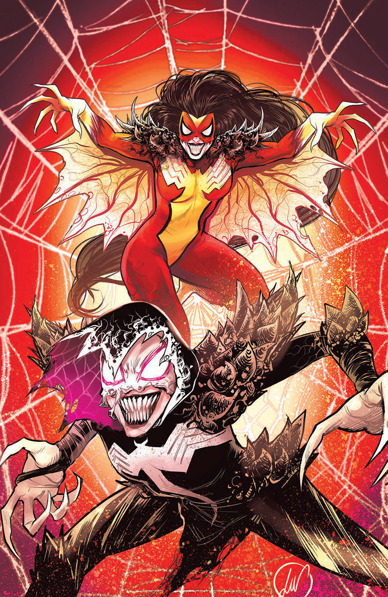 SPIDER-WOMAN #7 UNKNOWN COMICS LUCAS WERNECK EXCLUSIVE KNULLIFIED VIRGIN VAR KIB (12/23/2020)