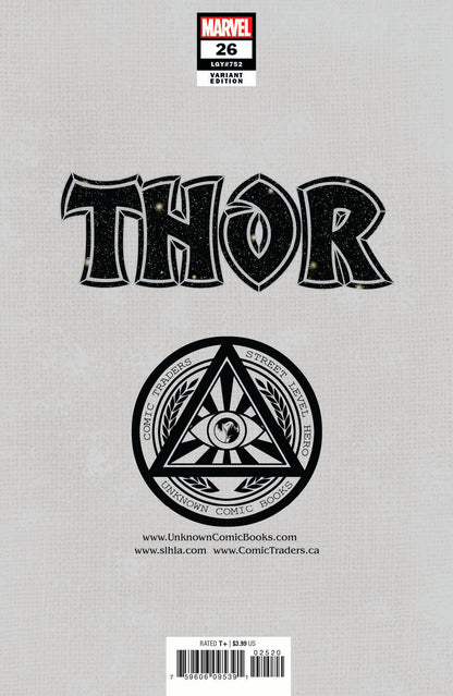 THOR #26 UNKNOWN COMICS TYLER KIRKHAM EXCLUSIVE VAR (06/08/2022)