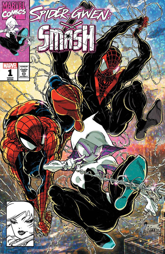 SPIDER-GWEN: SMASH #1 KAARE ANDREWS (616) EXCLUSIVE VAR (12/27/2023)