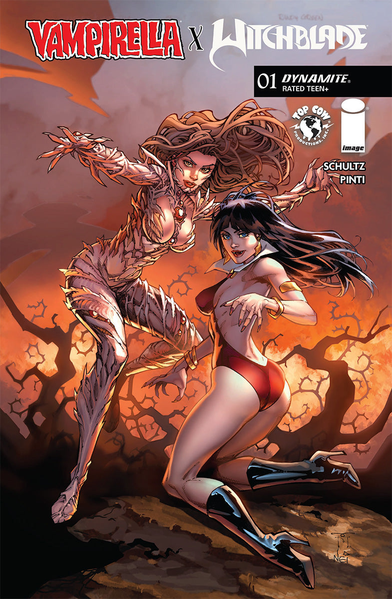 VAMPIRELLA X WITCHBLADE SPECIAL #1 RANDY GREEN EXCLUSIVE VAR (09/30/2026)