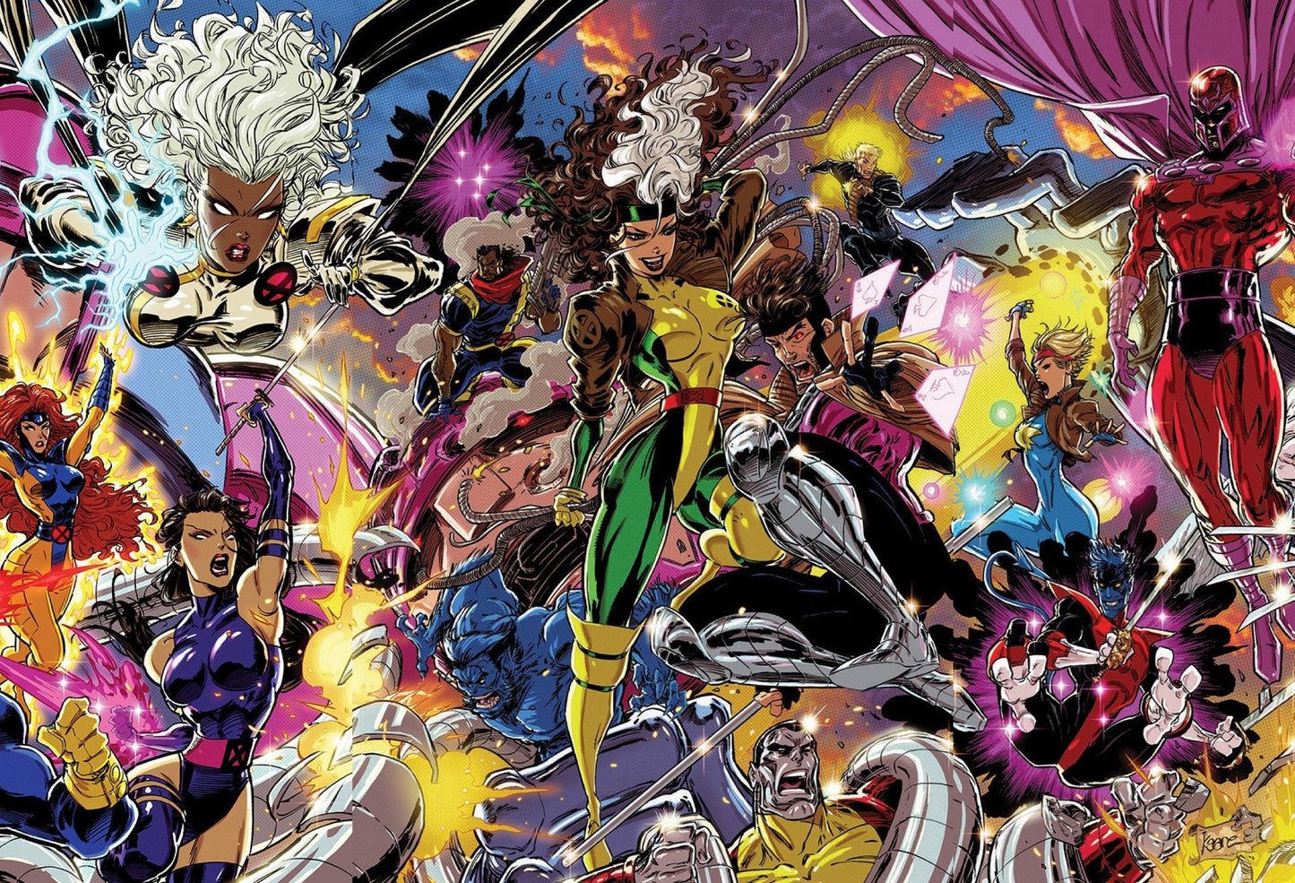 [Signed by Kaare Andrews] MYSTIQUE #1 UNKNOWN COMICS KAARE ANDREWS CONNECTING COVER EXCLUSIVE VAR [IN STOCK]