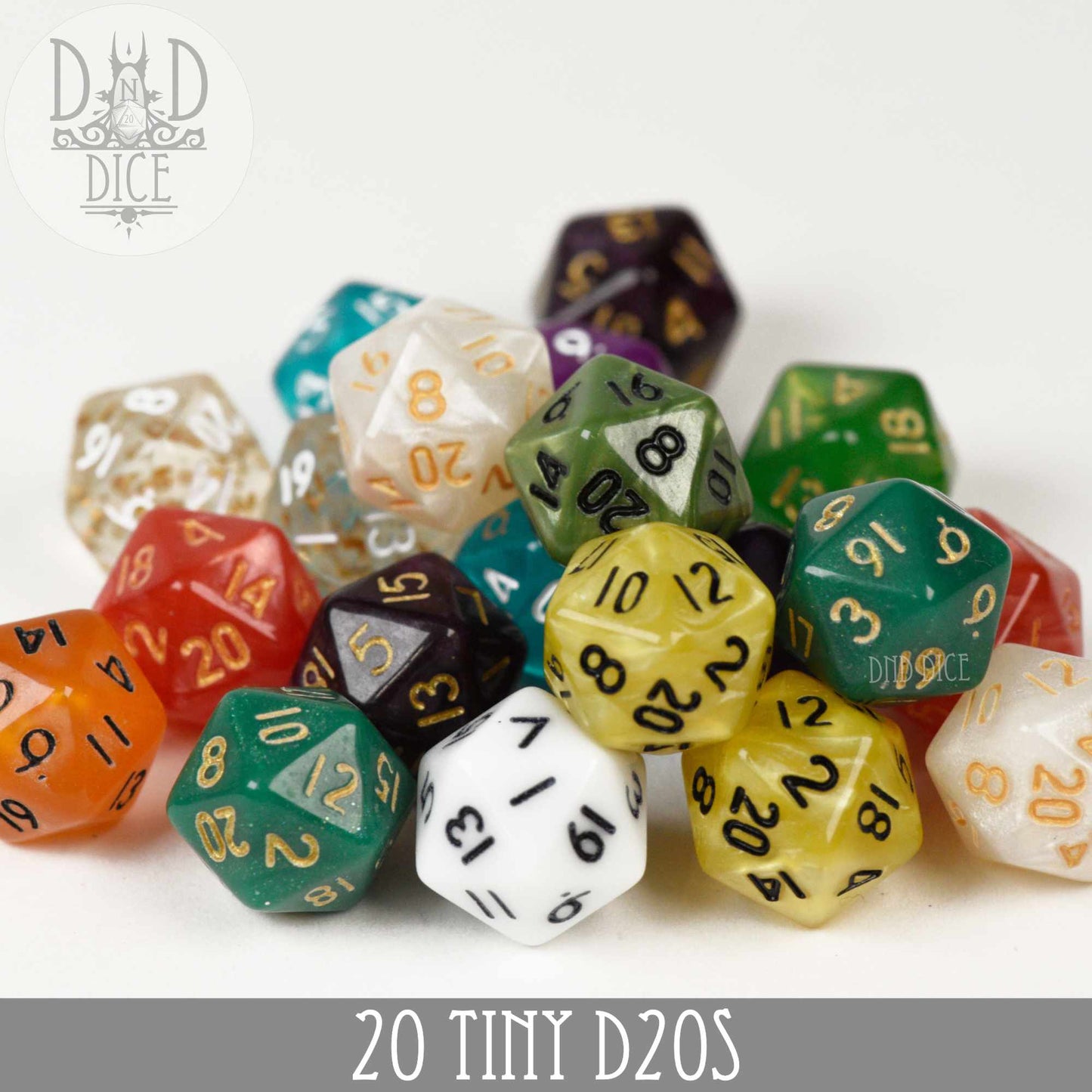 20 Tiny D20s