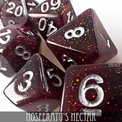 Nosferatu's Nectar Dice Set