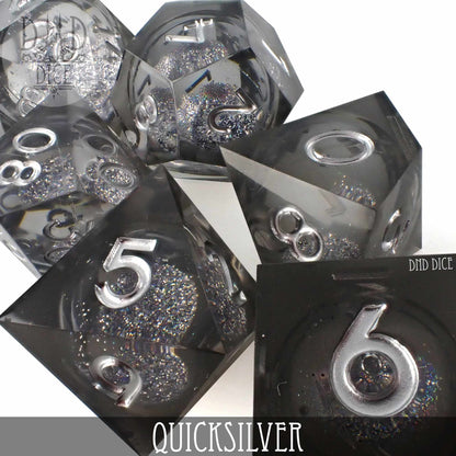 Quicksilver Liquid Core Dice Set