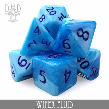 Wiper Fluid Dice Set