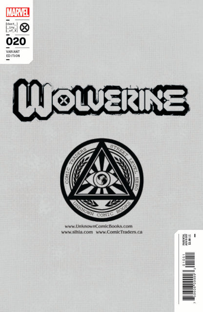 WOLVERINE 20 UNKNOWN COMICS ALAN QUAH EXCLUSIVE VAR (04/20/2022)