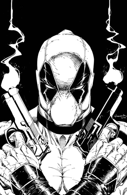 Wolverine #33 Virgin B&W Scott Williams Exclusive SDCC Limited Icon Var [INST]