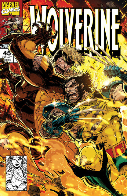 [2 Pack] Wolverine  #43 & #45 Unknown Comics Kaare Andrews Exclusive Var [03/13/2024]