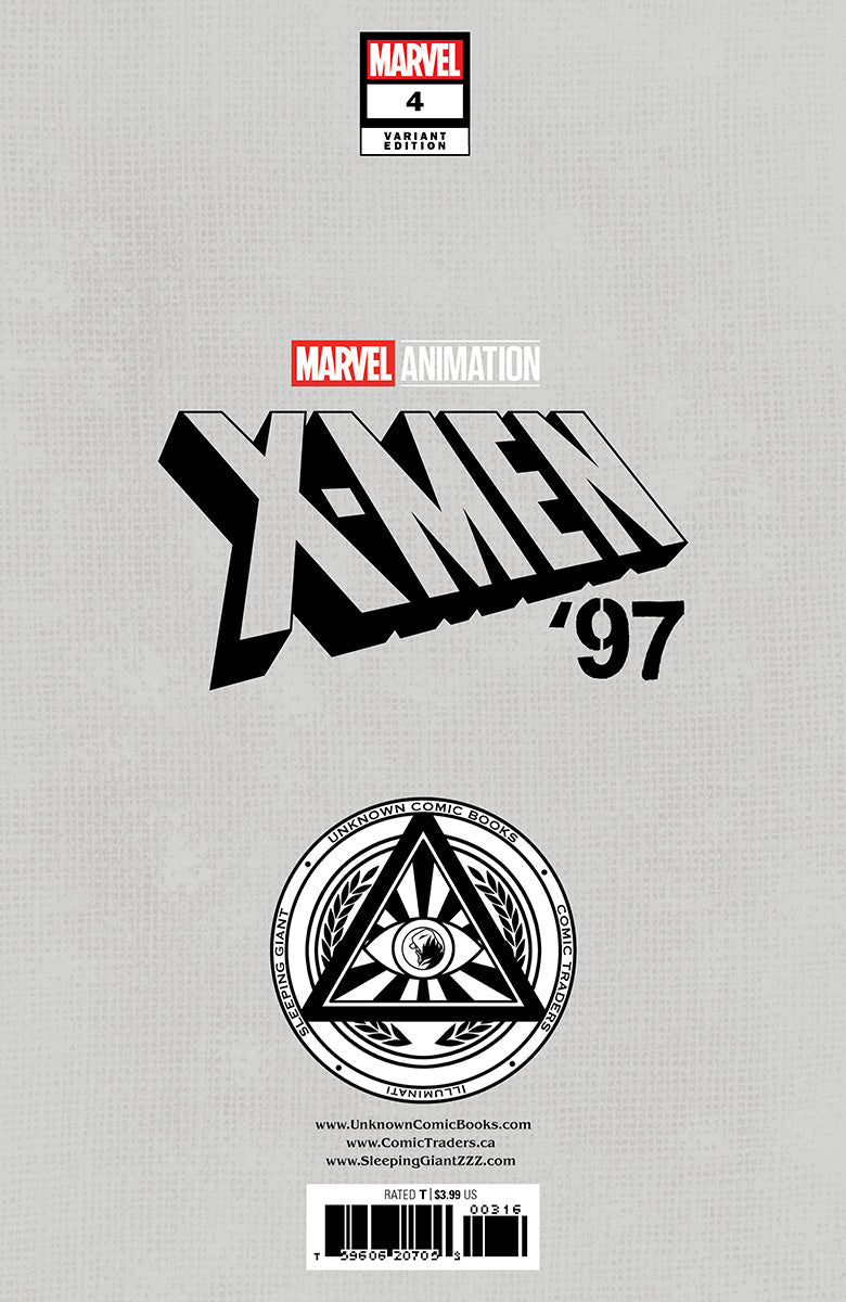 [Signed by Tyler Kirkham] X-MEN '97 #4 UNKNOWN COMICS TYLER KIRKHAM EXCLUSIVE VIRGIN VAR [IN STOCK]