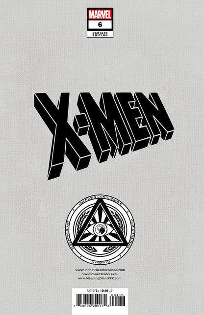 [2 PACK] X-MEN #6 UNKNOWN COMICS TYLER KIRKHAM CONNECTING COVER EXCLUSIVE VAR (10/23/2024)