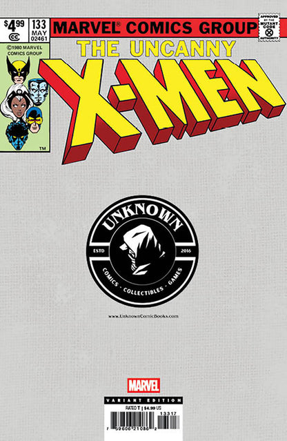 [2 PACK] Uncanny X-Men #133 Facsimile Unknown Comic Leirix Exclusive Var (03/12/2025)