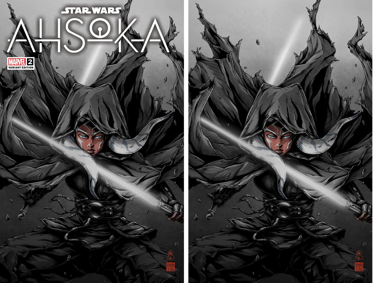 STAR WARS: AHSOKA #2 (TAKASHI OKAZAKI EXCLUSIVE TRADE/VIRGIN VARIANT SET)(PART 2 OF 8)