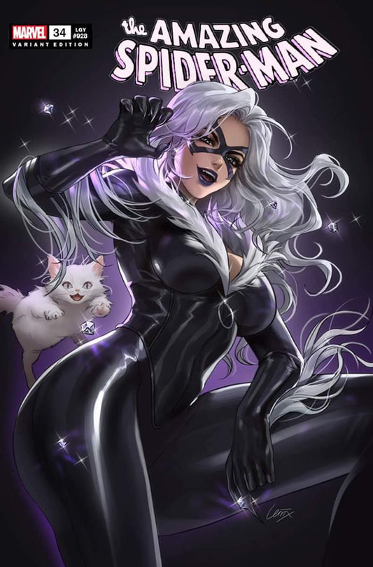 AMAZING SPIDER-MAN #34 (LEIRIX LI EXCLUSIVE BLACK CAT VARIANT) COMIC BOOK