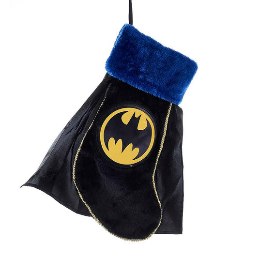19"BATMAN W/CAPE APPLIQUE STOCKING