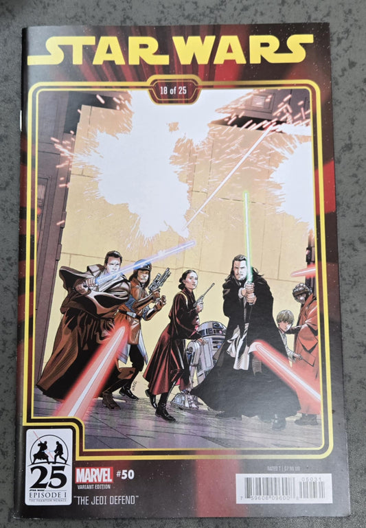 Star Wars #50 Chris Sprouse The Phantom Menace 25th Anniversary Variant