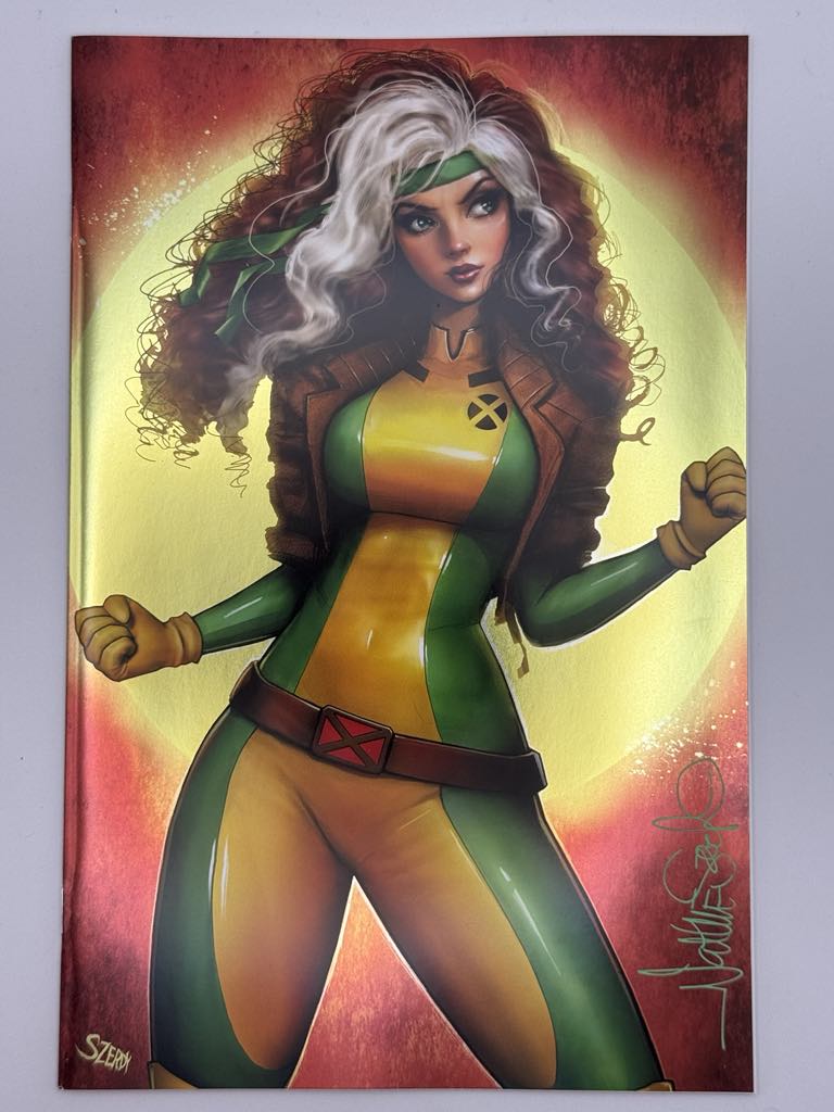 [Signed by Nathan Szerdy] [FOIL] AVENGERS ANNUAL #10 UNKNOWN COMICS NATHAN SZERDY EXCLUSIVE VAR FACSIMILE VIRGIN SDCC 2024 EDITION [IN STOCK]