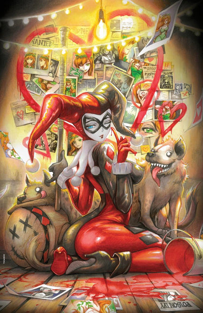 HARLEY QUINN #30 (RACHTA LIN EXCLUSIVE VIRGIN VARIANT)(2023) COMIC BOOK ~ DC Comics