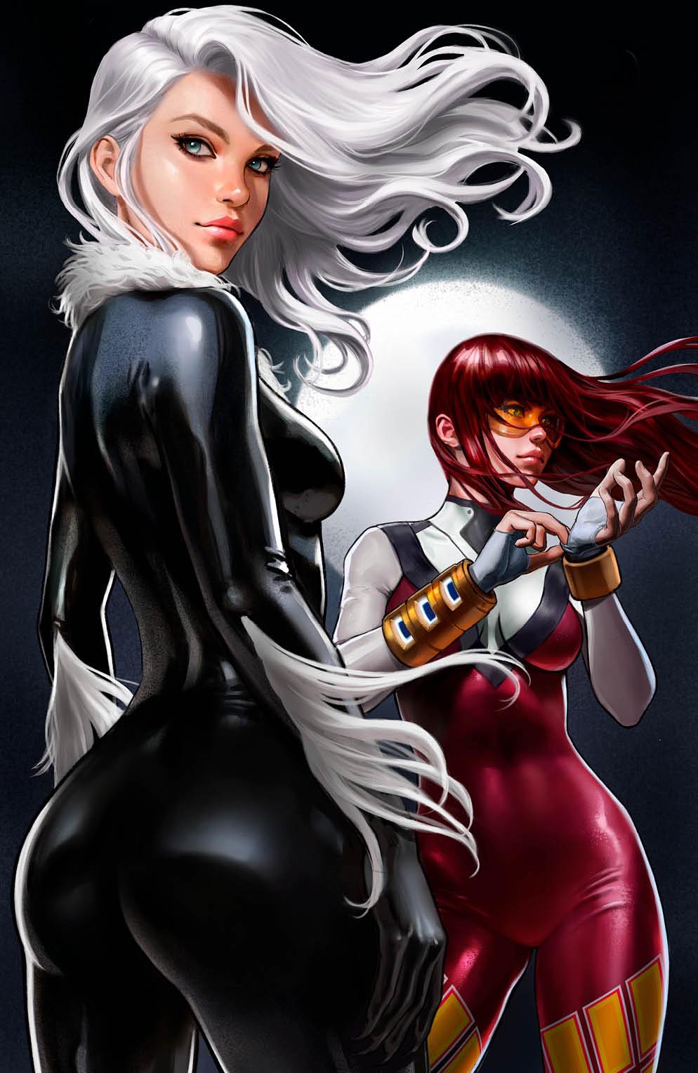 JACKPOT & BLACK CAT #1 (IVAN TALAVERA EXCLUSIVE TRADE/VIRGIN VARIANT SET)