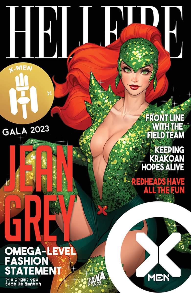 JEAN GREY #1 (DAVID NAKAYAMA EXCLUSIVE HELLFIRE GALA TRADE/VIRGIN VARIANT SET)