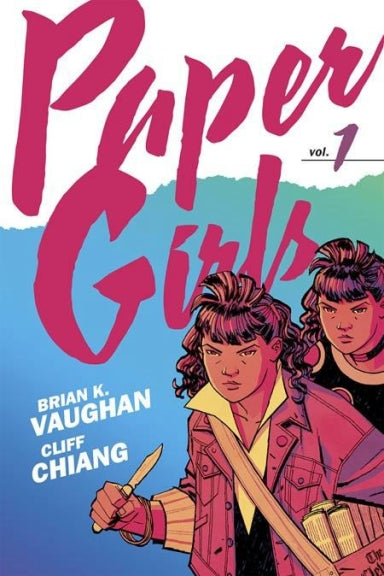 Paper Girls Backpack Edition TPB Volume 01 Direct Market Exclusive Cliff Chiang Foil Cover