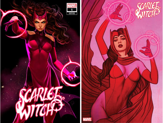 SCARLET WITCH #1 (IVAN TALAVERA EXCLUSIVE & JENNY FRISON VARIANT SET)(2024)