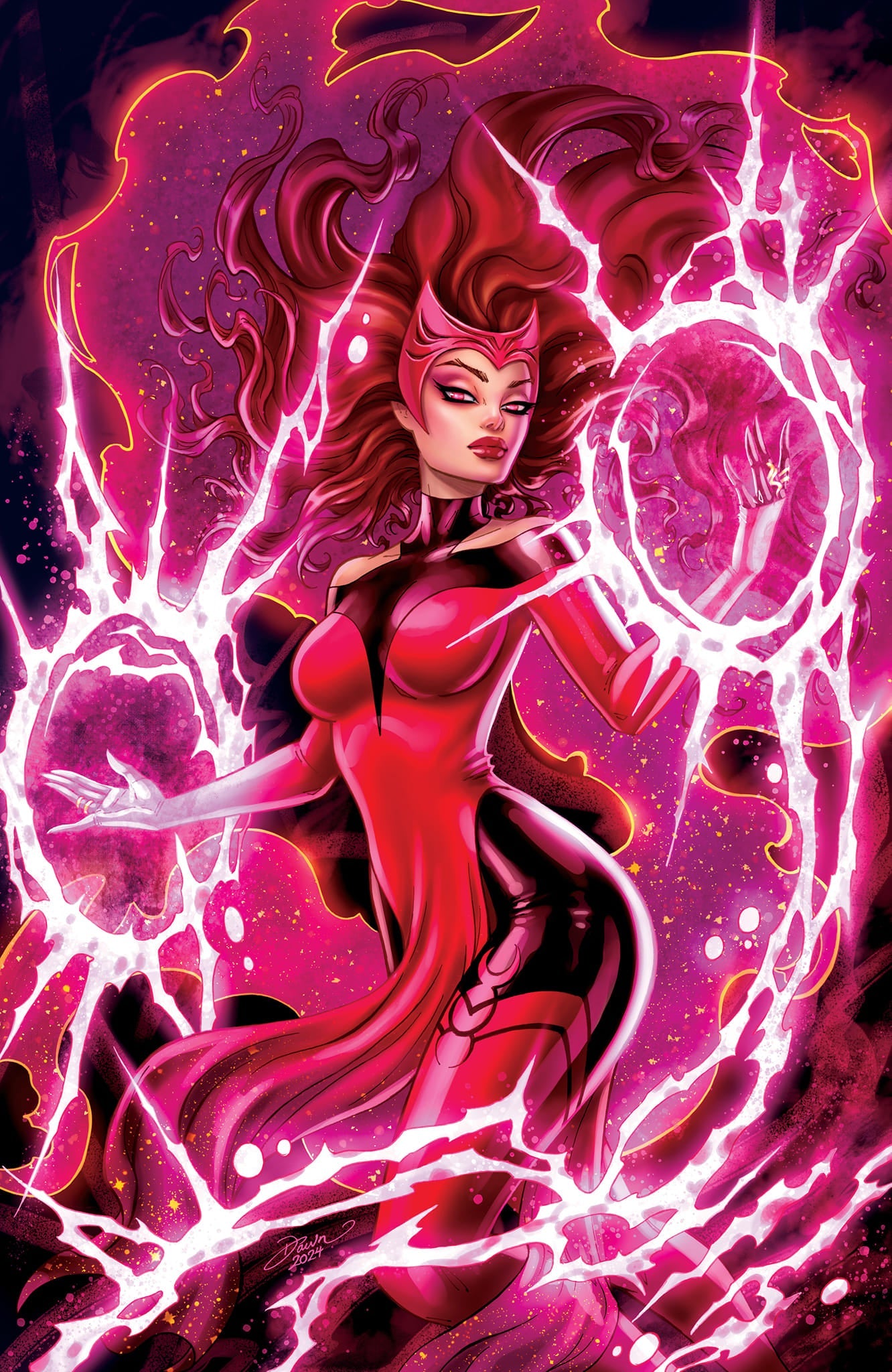 SCARLET WITCH #1 (DAWN MCTEIGUE EXCLUSIVE TRADE/VIRGIN VARIANT SET)(2024)