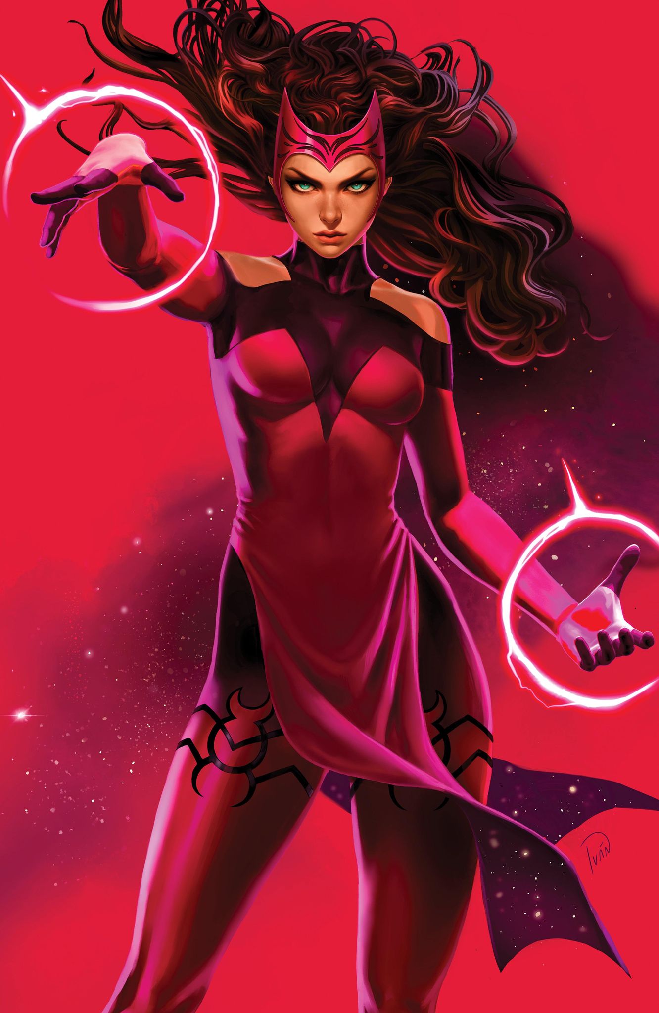 SCARLET WITCH #1 (IVAN TALAVERA EXCLUSIVE TRADE/VIRGIN VARIANT SET)(2024)