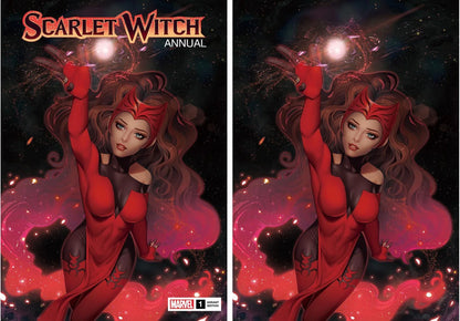 SCARLET WITCH ANNUAL #1 (R1C0 EXCLUSIVE TRADE/VIRGIN VARIANT SET) ~ Marvel