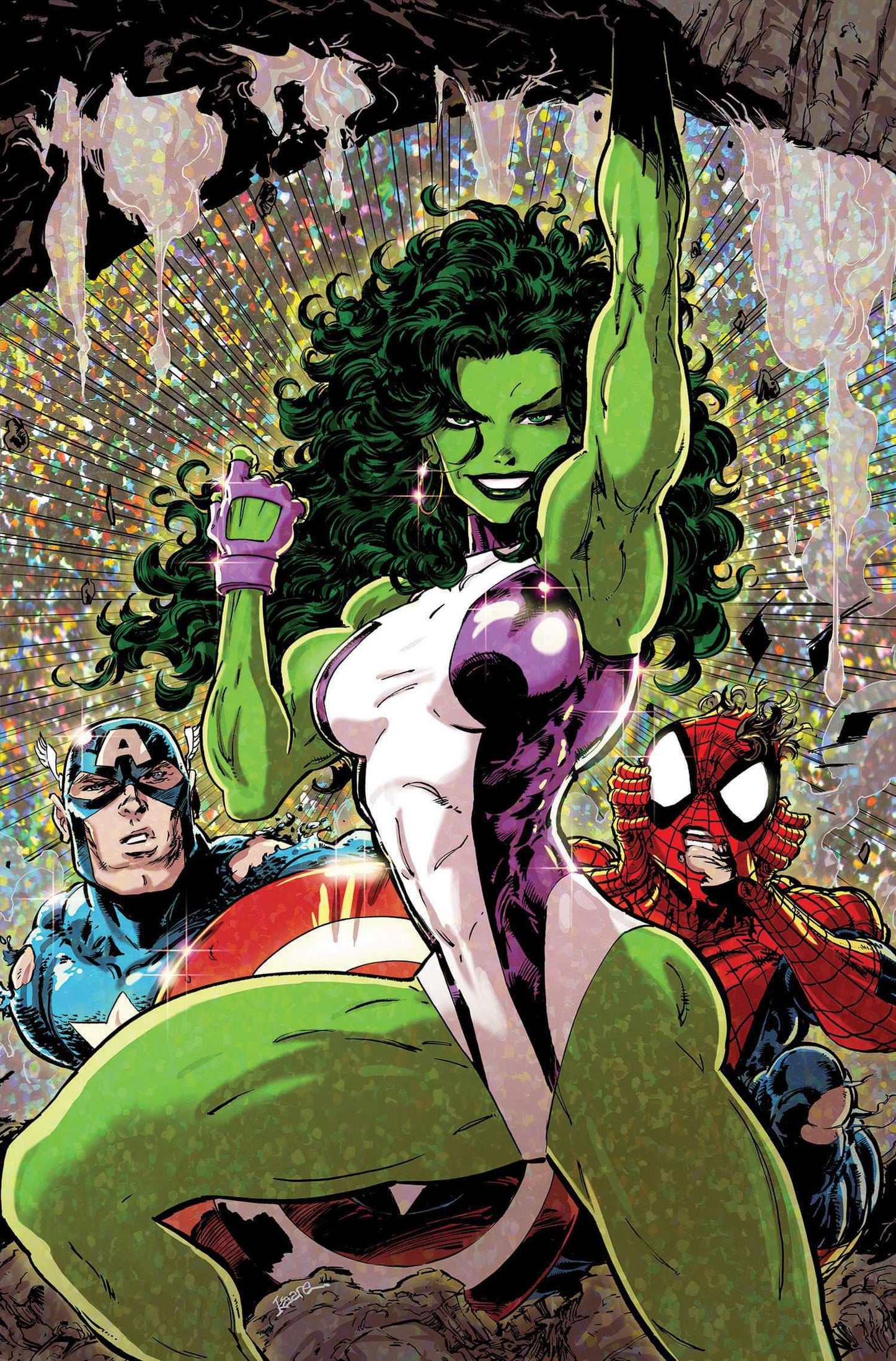 SENSATIONAL SHE-HULK #1 (KAARE ANDREWS EXCLUSIVE VIRGIN VARIANT) COMIC BOOK