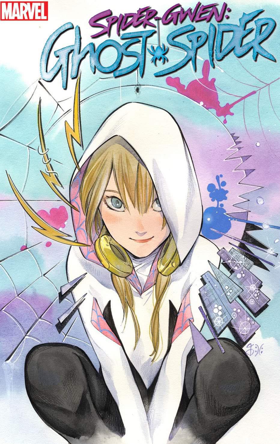 SPIDER-GWEN: GHOST SPIDER #1 (PEACH MOMOKO EXCLUSIVE VARIANT) COMIC BOOK