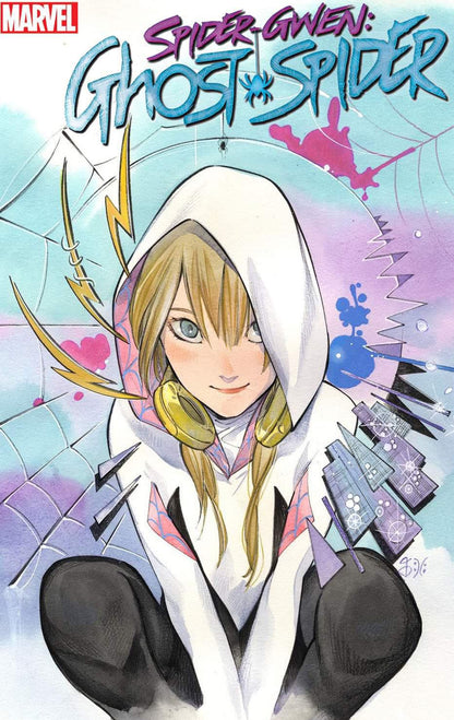 SPIDER-GWEN: GHOST SPIDER #1 (IVAN TALAVERA/PEACH MOMOKO EXCLUSIVE TRADE/VIRGIN VARIANT SET)