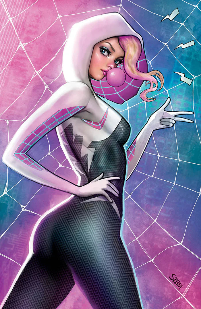 SPIDER-GWEN: GHOST SPIDER #1 (NATHAN SZERDY EXCLUSIVE VIRGIN VARIANT) COMIC BOOK