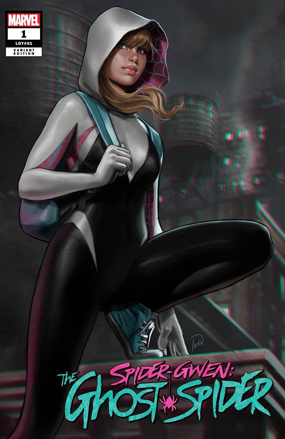 SPIDER-GWEN: GHOST SPIDER #1 (IVAN TALAVERA EXCLUSIVE TRADE/VIRGIN VARIANT SET)