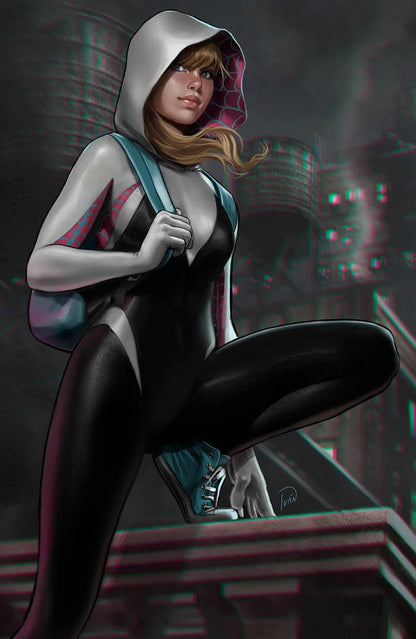 SPIDER-GWEN: GHOST SPIDER #1 (IVAN TALAVERA EXCLUSIVE TRADE/VIRGIN VARIANT SET)