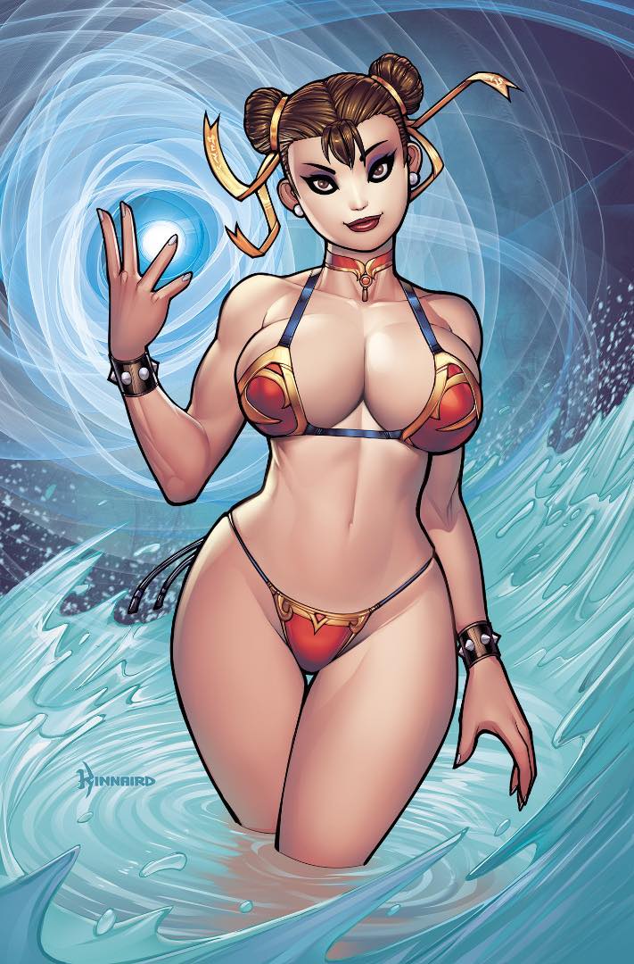 STREET FIGHTER 2024 SWIMSUIT ISSUE #1 (RYAN KINNAIRD EXCLUSIVE VIRGIN VARIANT B)(2024) COMIC BOOK