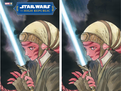 STAR WARS: THE HIGH REPUBLIC #1 (PEACH MOMOKO EXCLUSIVE TRADE/VIRGIN VARIANT SET) ~ Marvel Comics