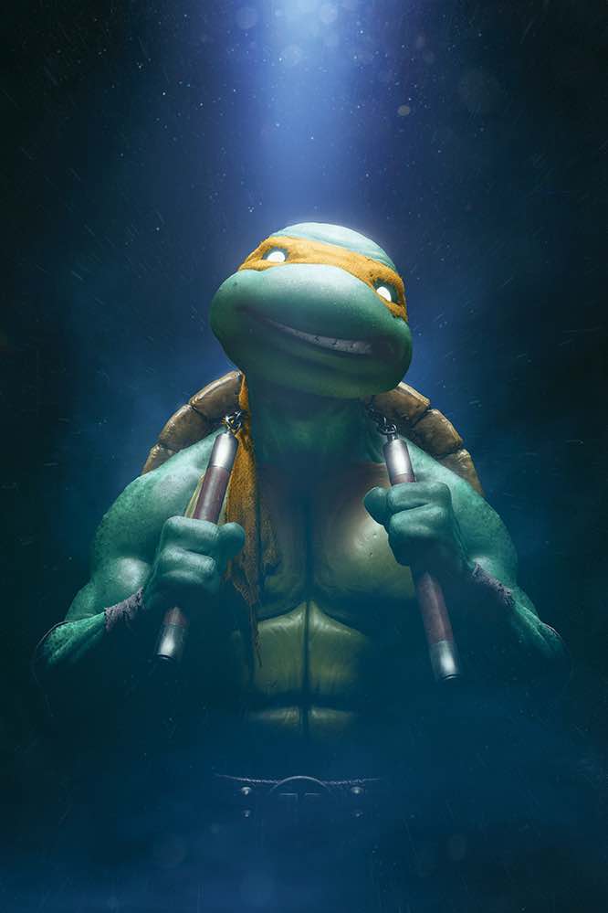 TEENAGE MUTANT NINJA TURTLES #2 (RAHZZAH EXCLUSIVE VIRGIN VARIANT A & B SET) ~ IDW TMNT