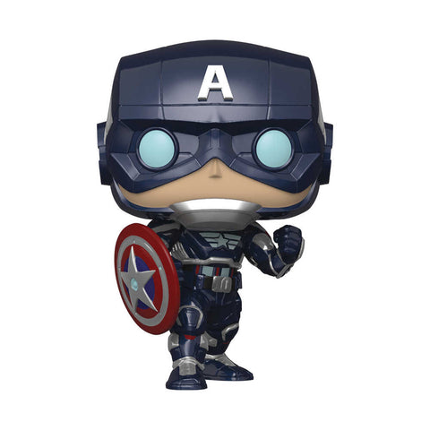Pop Games Avengers Game Captain America Stark Tech Suit