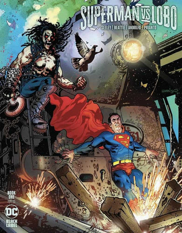 Superman vs Lobo #1 (Of 3) Cover C Tony Harris Variant (Mature)