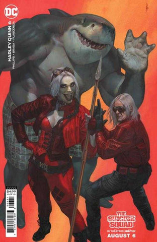 Harley Quinn #6 Cover C Riccardo Federici The Suicide Squad Movie Card Stock Variant