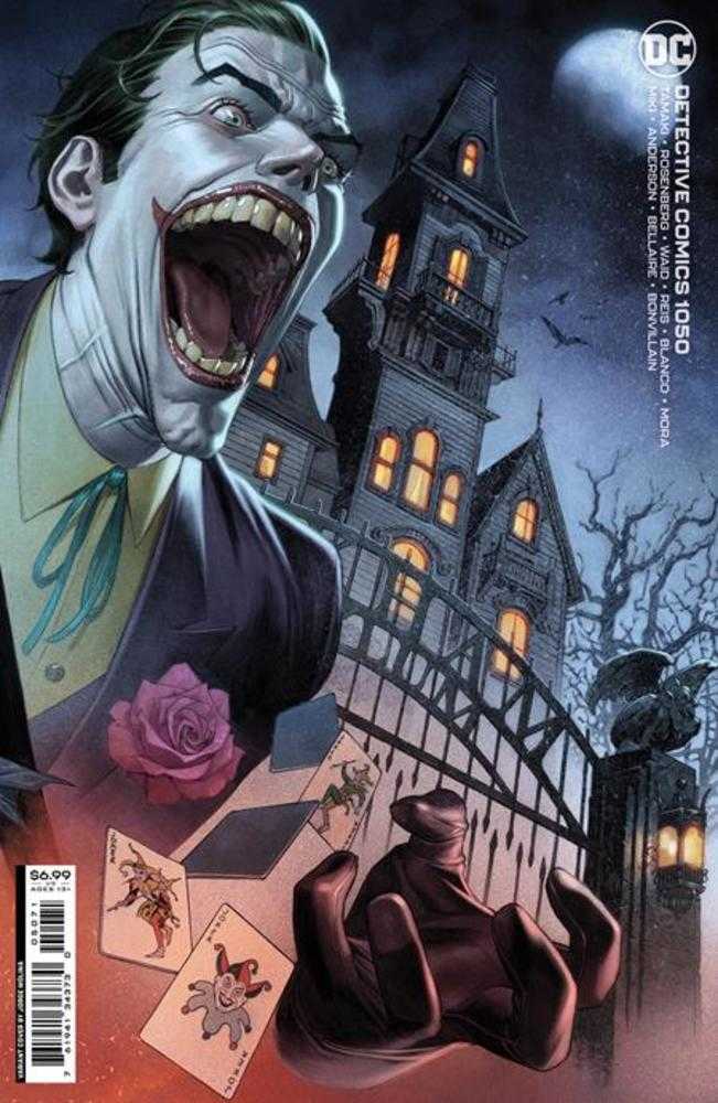 Detective Comics #1050 Cover F Jorge Molina Connecting Legacy Joker Card Stock Variant