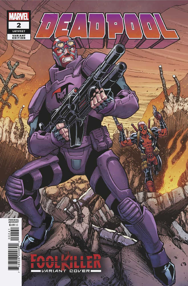 Deadpool #2 Nauck Foolkiller Variant